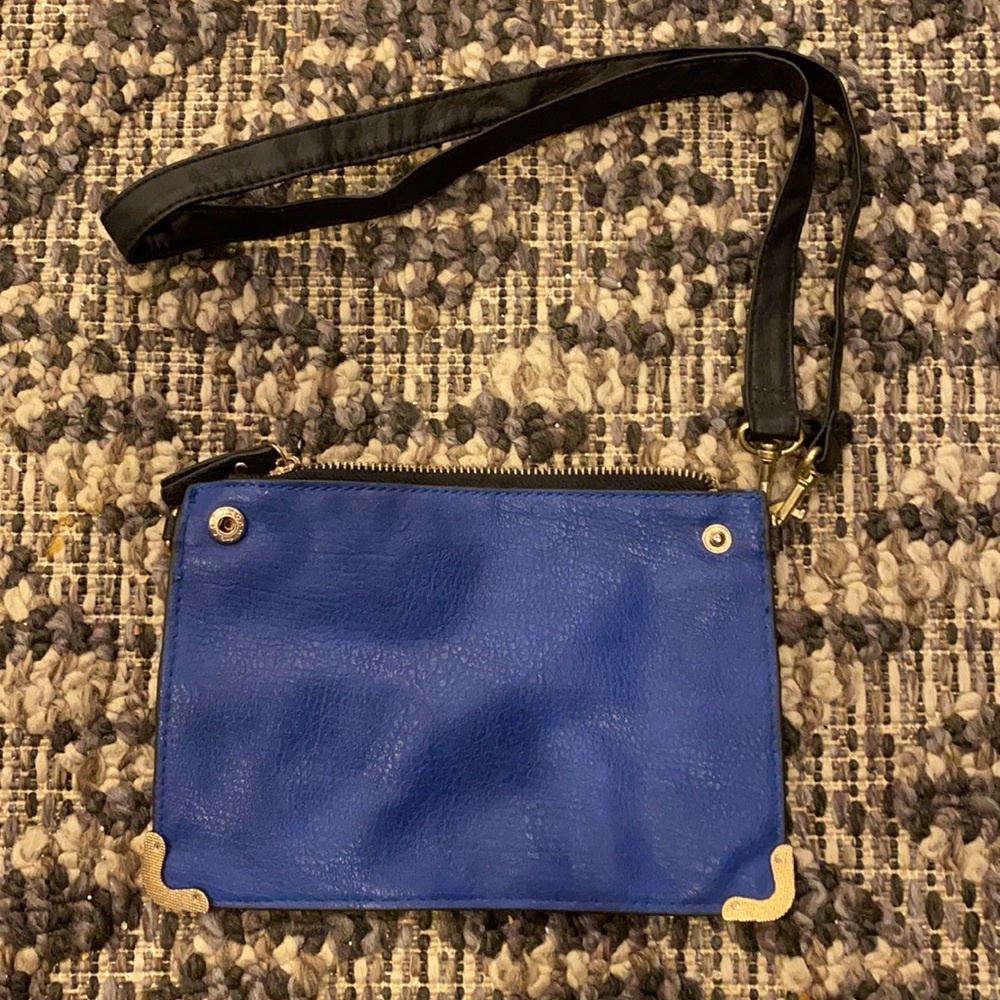 Cute Royal Blue Wristlet